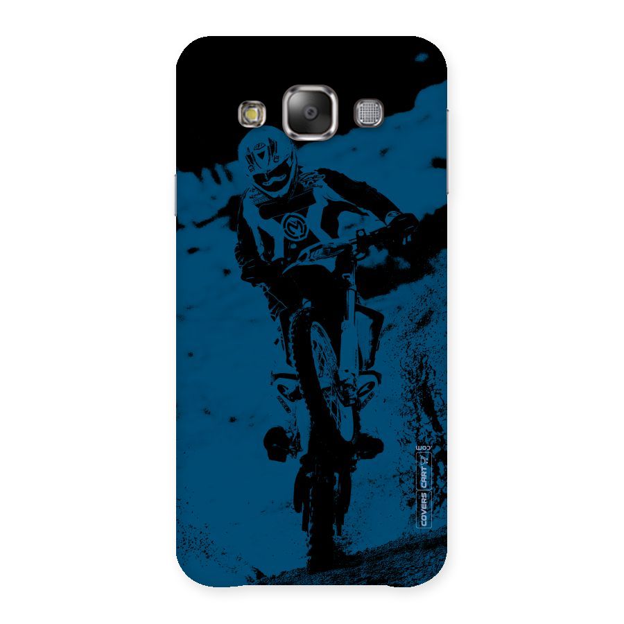 Moto Combat Back Case for Galaxy E7