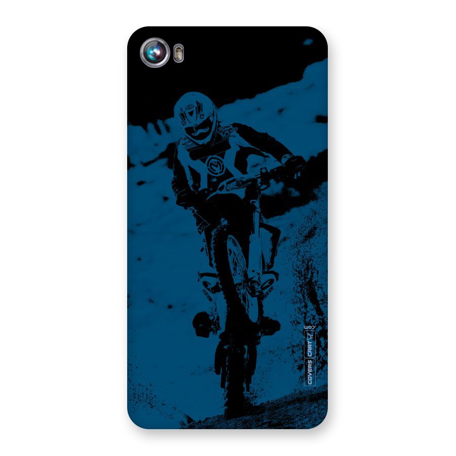 Moto Combat Back Case for Micromax Canvas Fire 4 A107