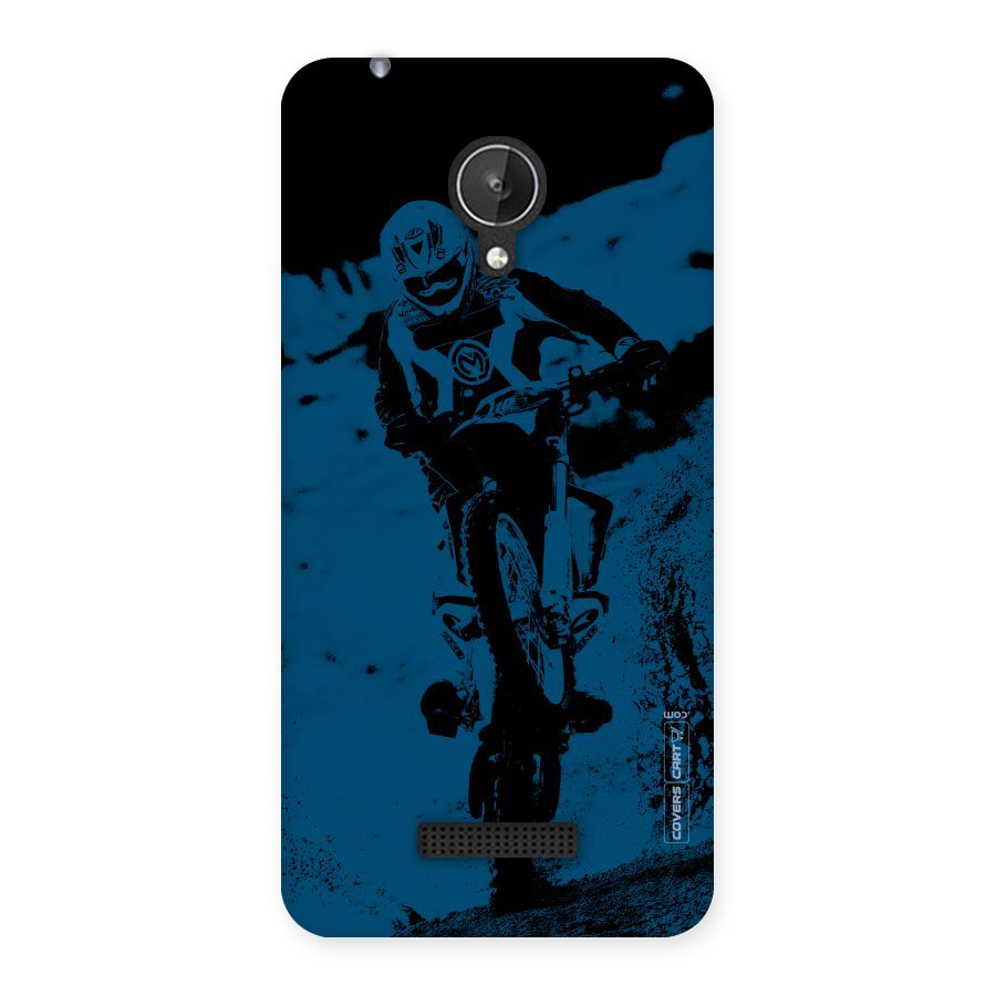 Moto Combat Back Case for Micromax Canvas Spark Q380