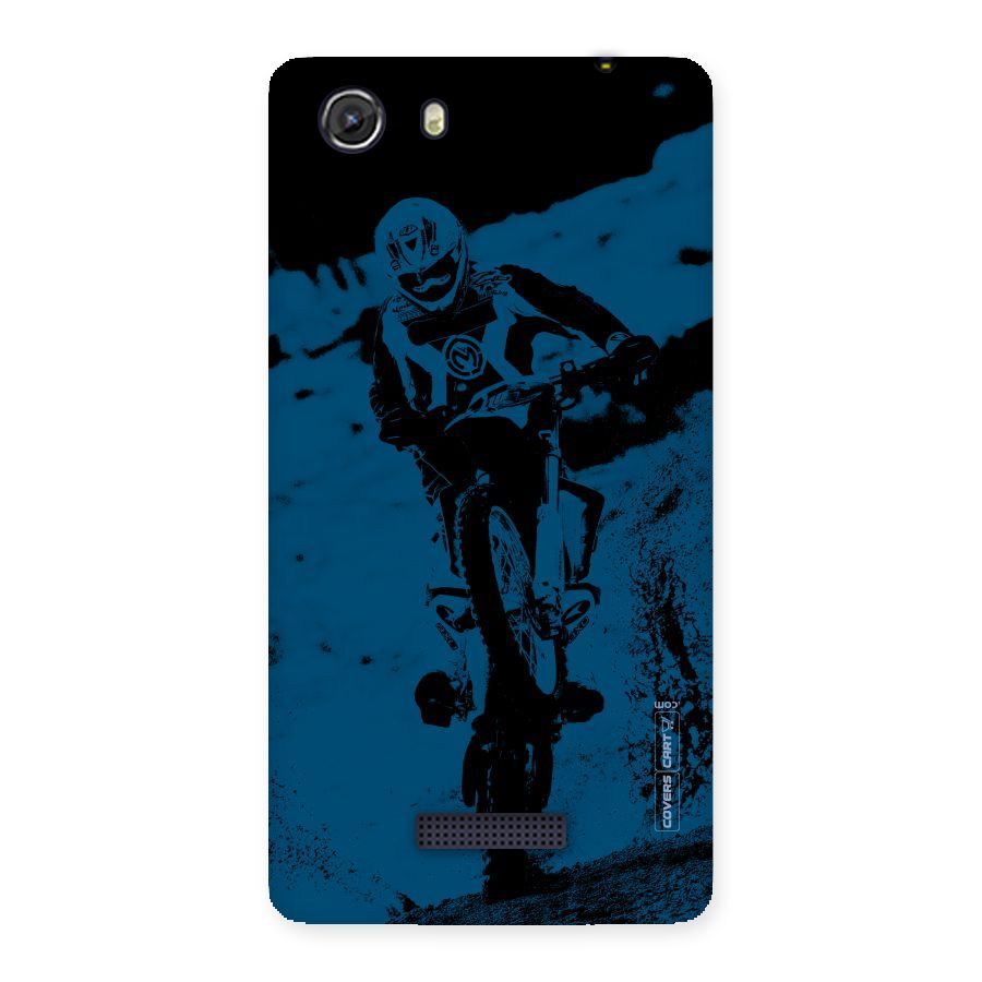 Moto Combat Back Case for Micromax Unite 3