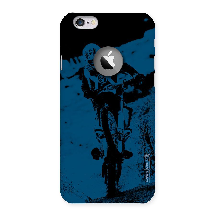 Moto Combat Back Case for iPhone 6 Logo Cut