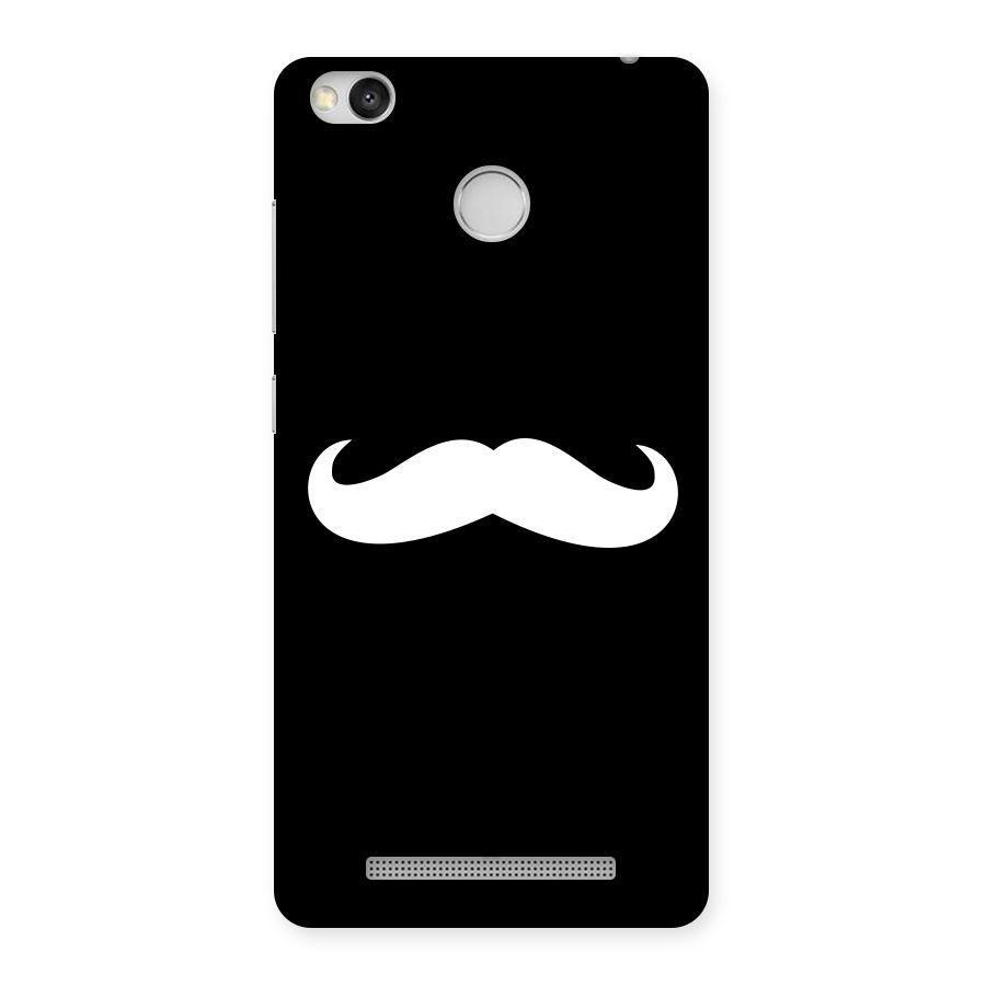 Moustache Love Back Case for Redmi 3S Prime
