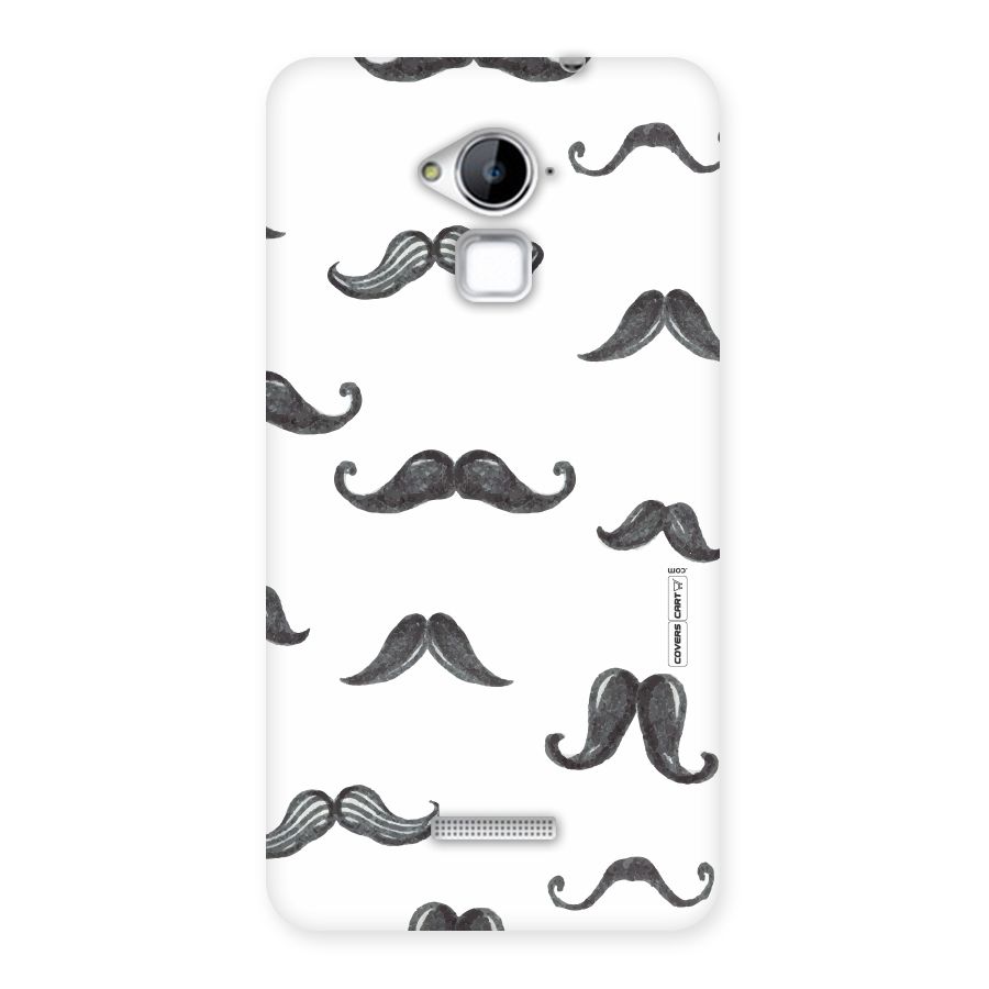 Moustache Pattern (Black) Back Case for Coolpad Note 3