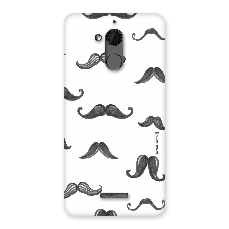 Moustache Pattern (Black) Back Case for Coolpad Note 5