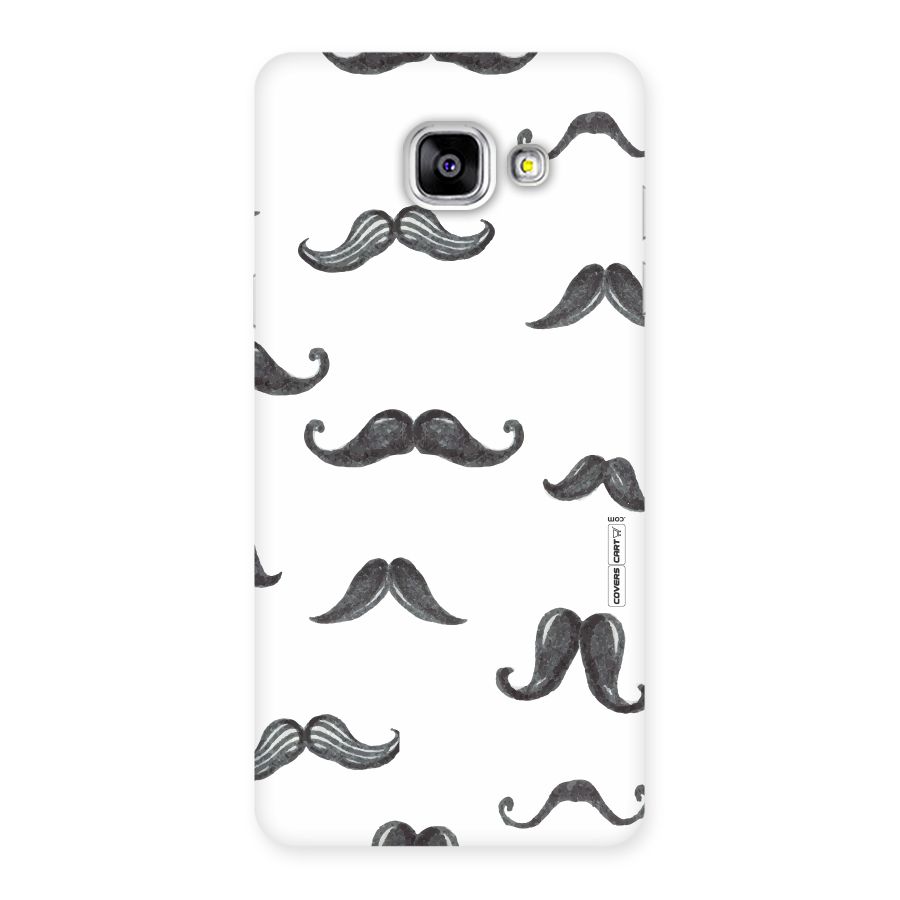 Moustache Pattern (Black) Back Case for Galaxy A5 2016
