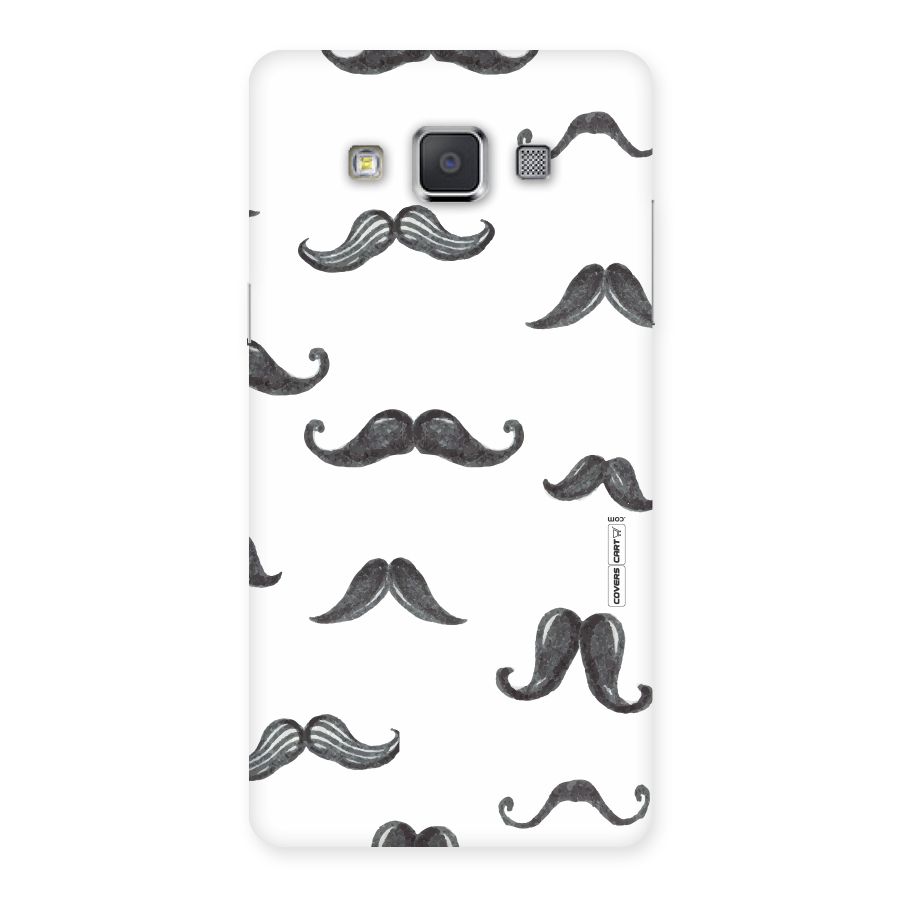 Moustache Pattern (Black) Back Case for Galaxy Grand Max