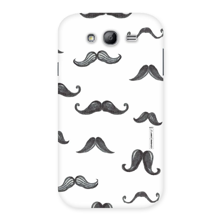 Moustache Pattern (Black) Back Case for Galaxy Grand Neo