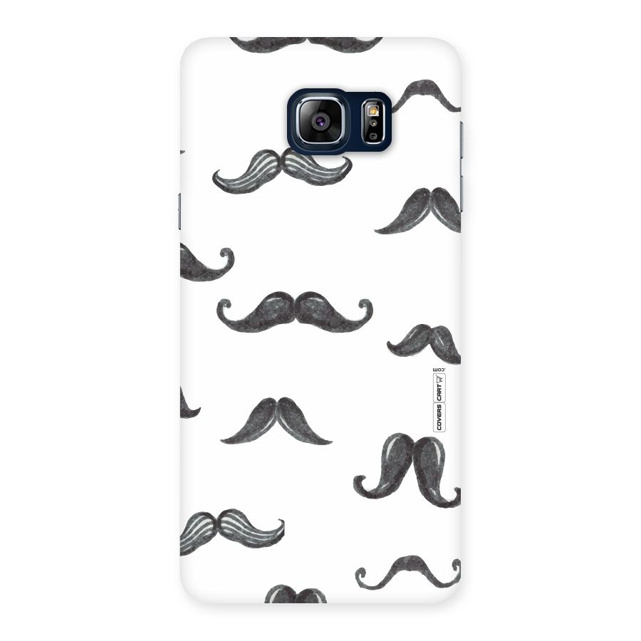 Moustache Pattern (Black) Back Case for Galaxy Note 5