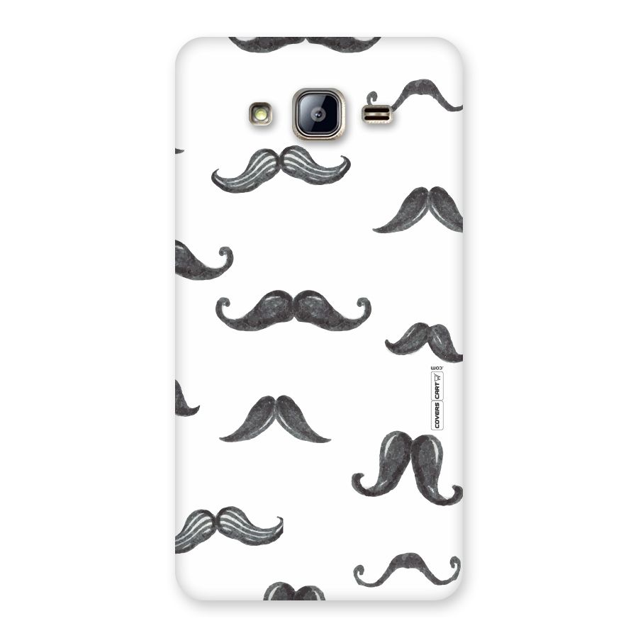 Moustache Pattern (Black) Back Case for Galaxy On5