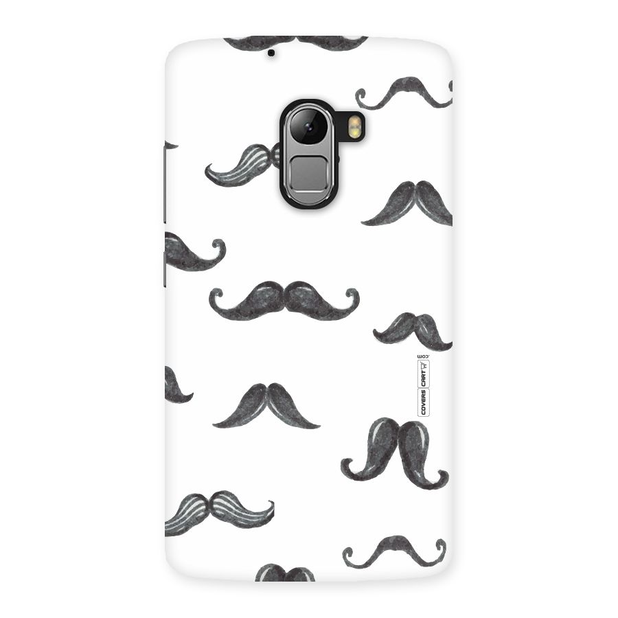 Moustache Pattern (Black) Back Case for Lenovo K4 Note