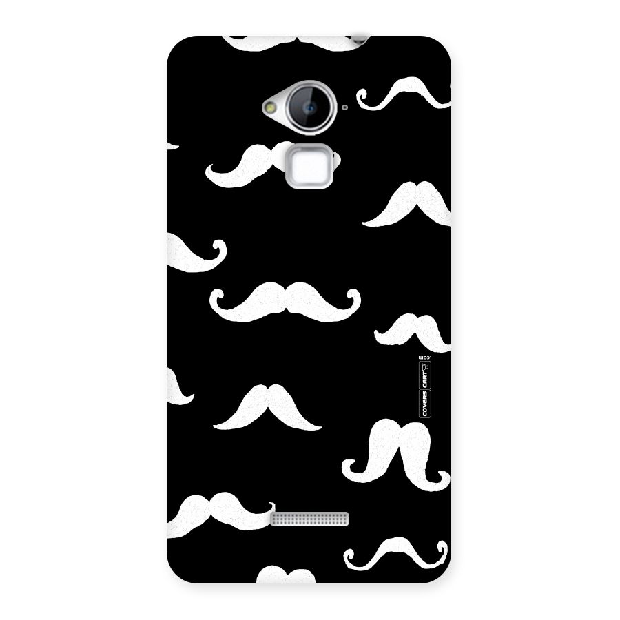 Moustache Pattern (White) Back Case for Coolpad Note 3