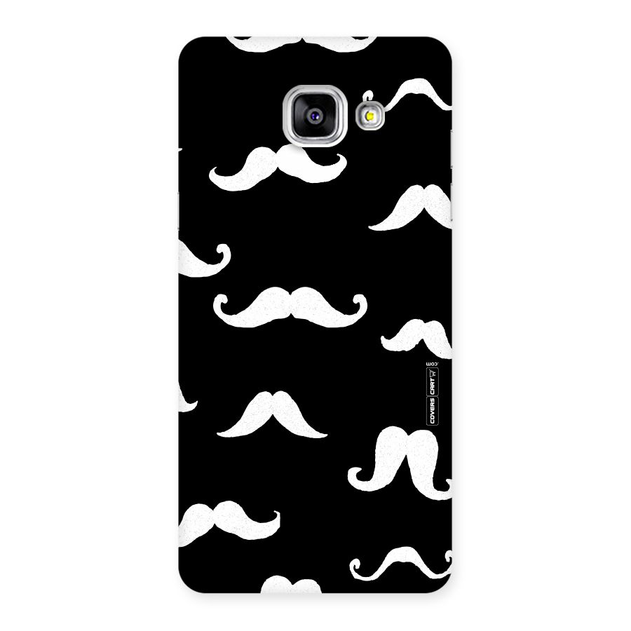 Moustache Pattern (White) Back Case for Galaxy A5 2016