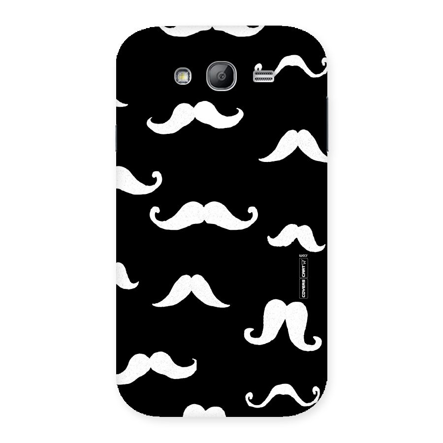 Moustache Pattern (White) Back Case for Galaxy Grand