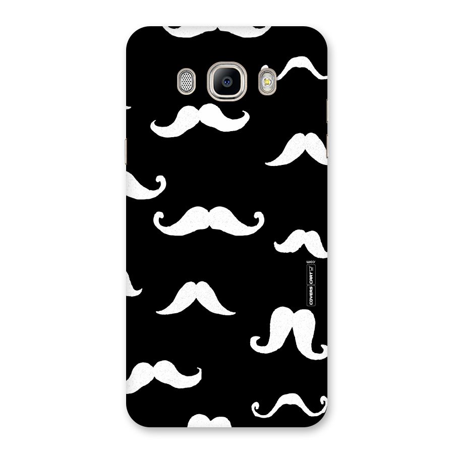 Moustache Pattern (White) Back Case for Galaxy On8