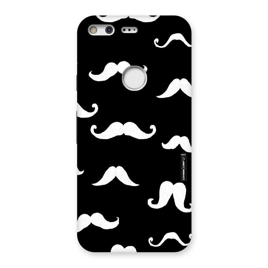 Moustache Pattern (White) Back Case for Google Pixel