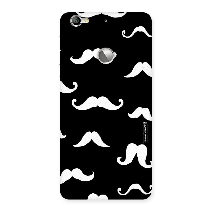 Moustache Pattern (White) Back Case for LeTV Le 1s