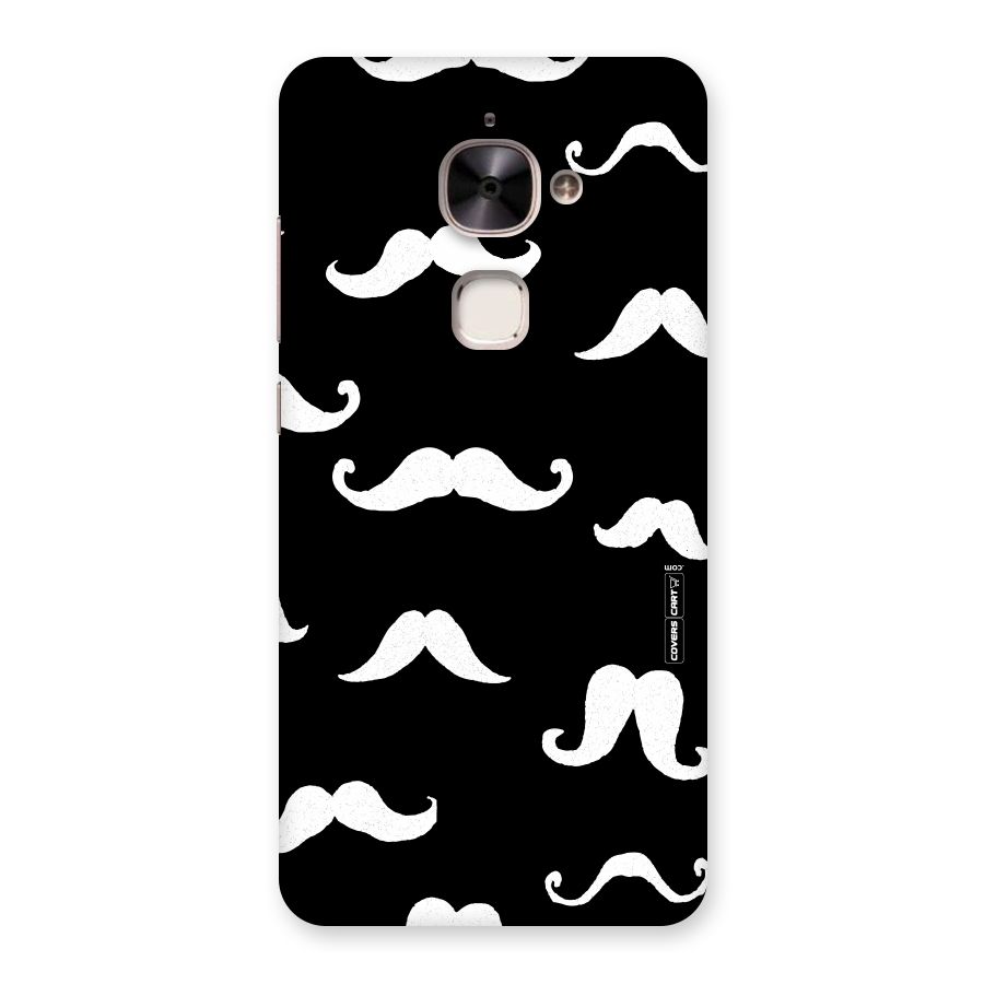 Moustache Pattern (White) Back Case for Le 2