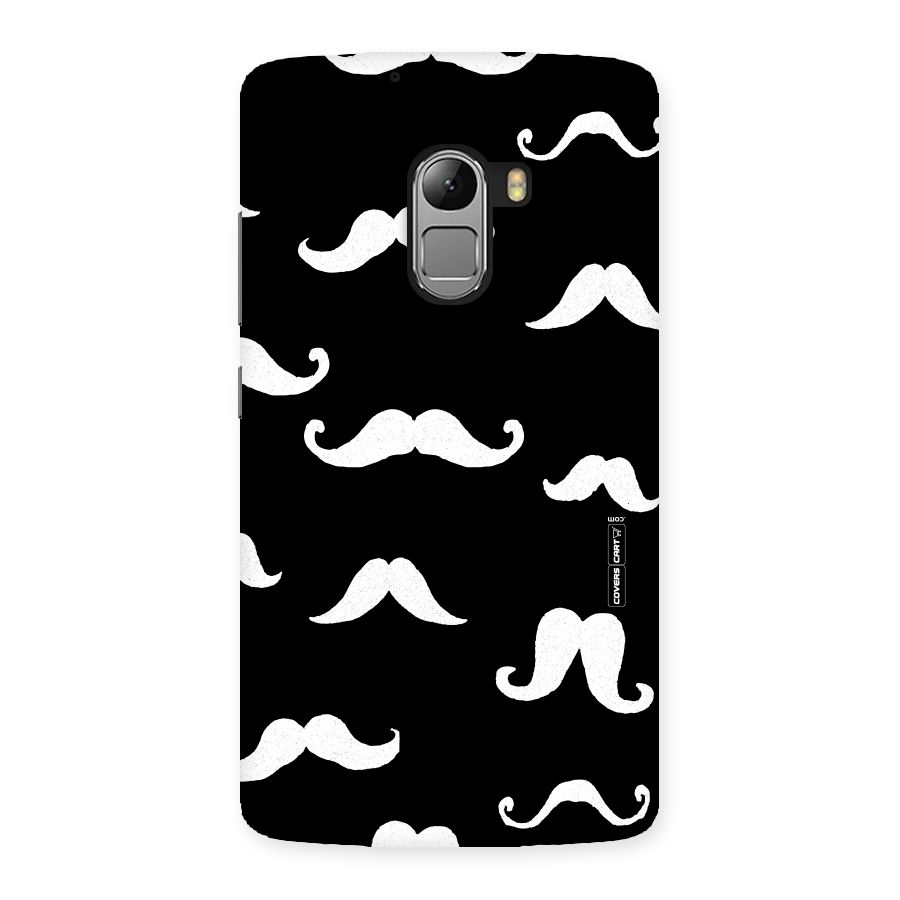 Moustache Pattern (White) Back Case for Lenovo K4 Note