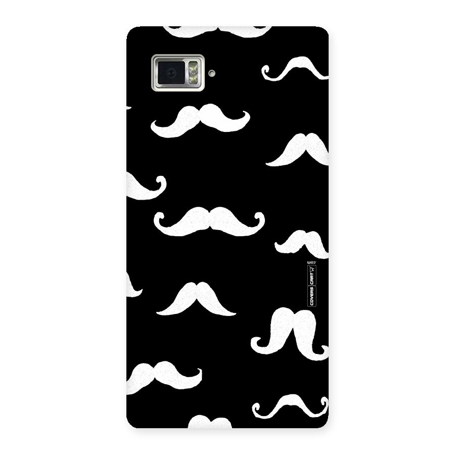 Moustache Pattern (White) Back Case for Vibe Z2 Pro K920