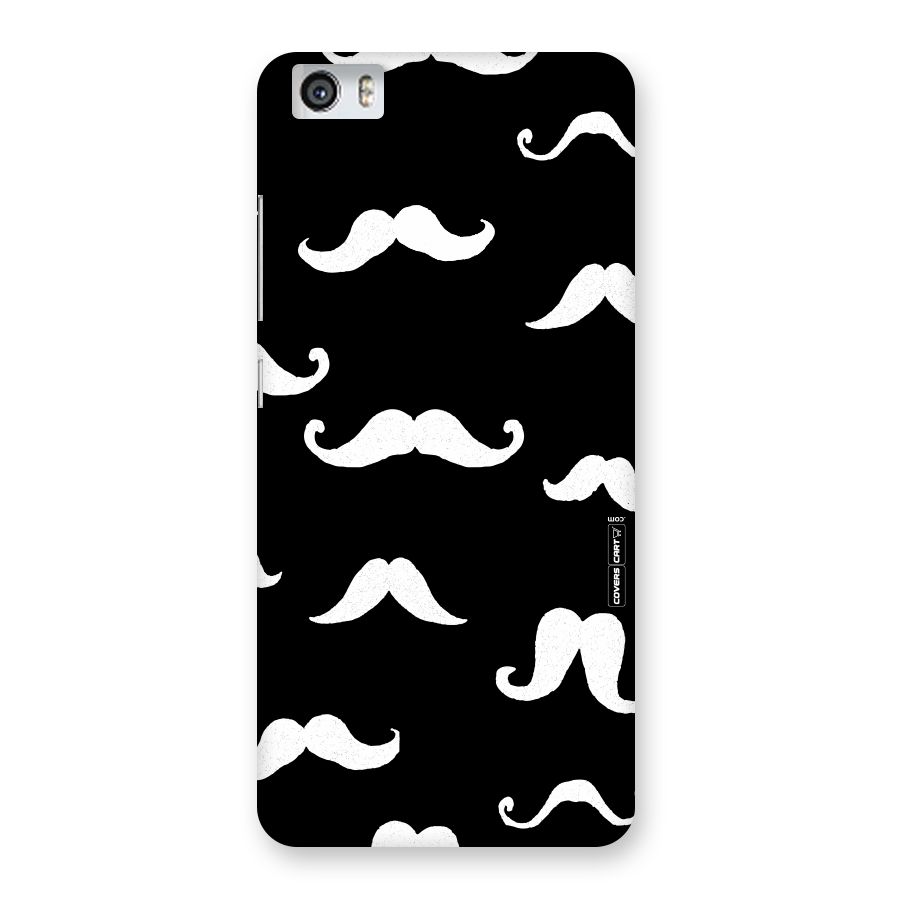 Moustache Pattern (White) Back Case for Xiaomi Redmi Mi5