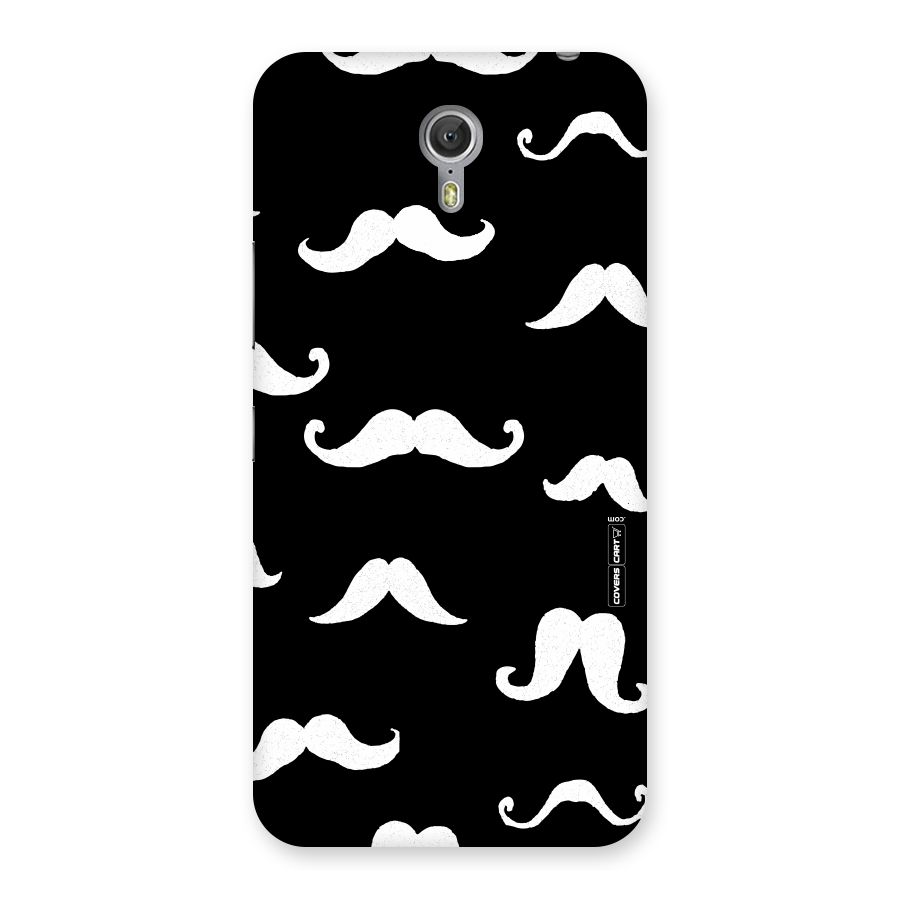 Moustache Pattern (White) Back Case for Zuk Z1