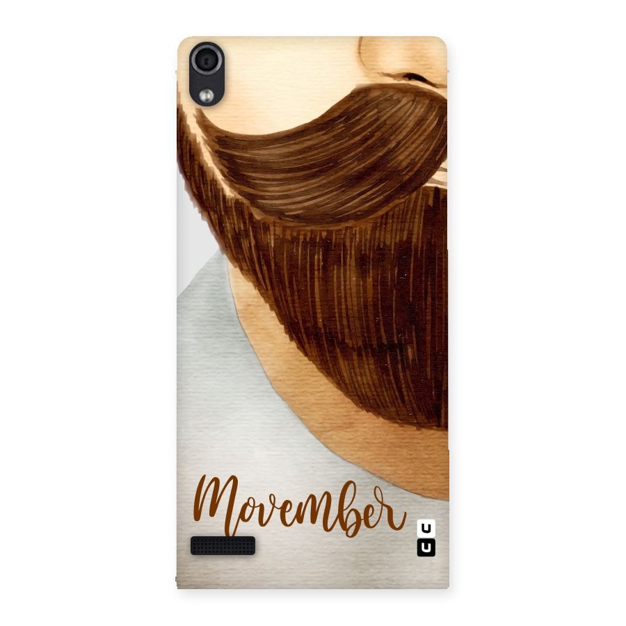 Movember Moustache Back Case for Ascend P6
