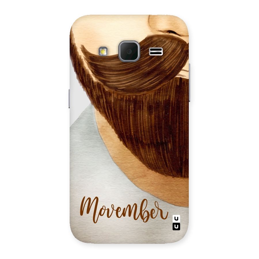Movember Moustache Back Case for Galaxy Core Prime