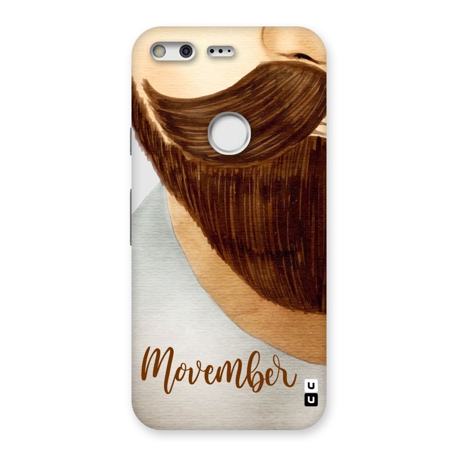 Movember Moustache Back Case for Google Pixel