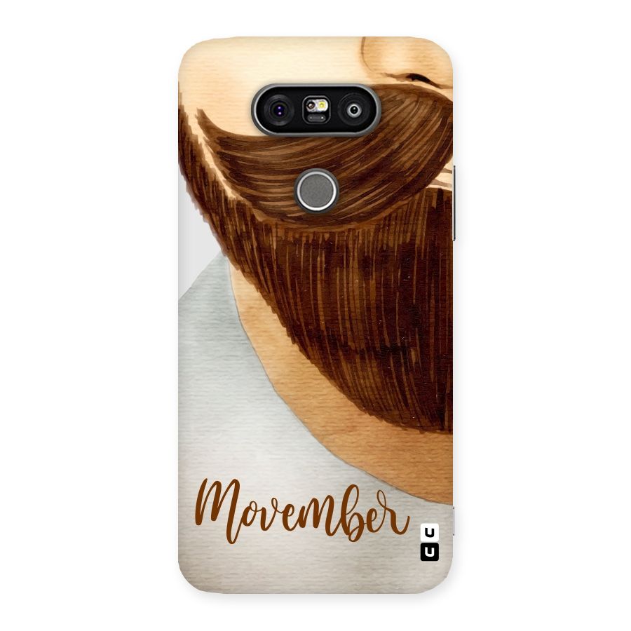 Movember Moustache Back Case for LG G5