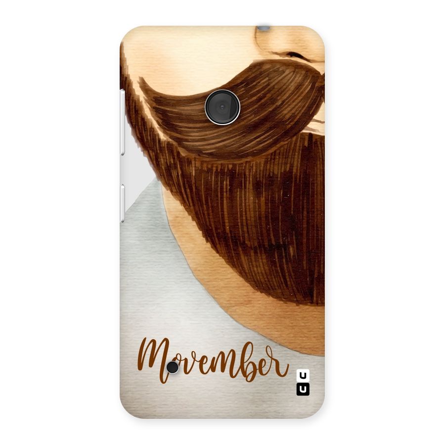Movember Moustache Back Case for Lumia 530