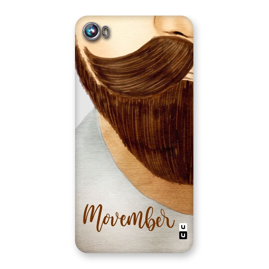 Movember Moustache Back Case for Micromax Canvas Fire 4 A107