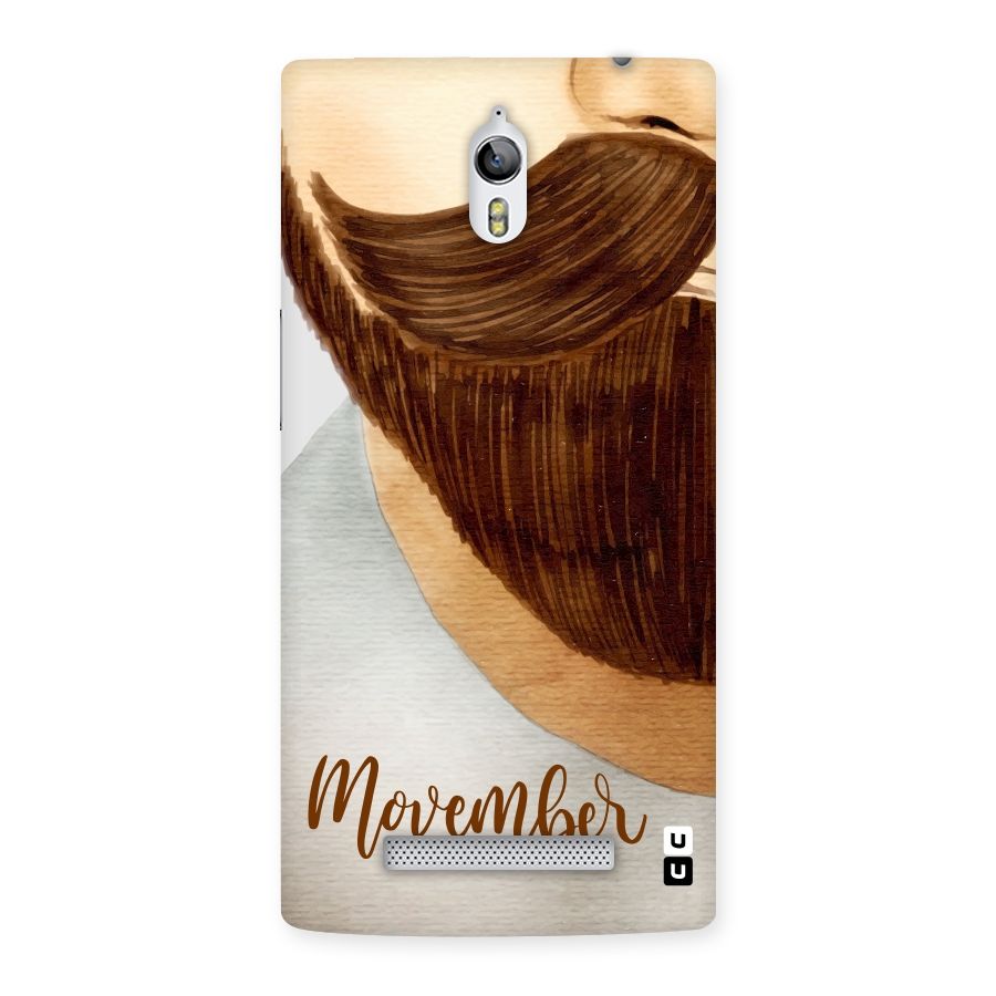 Movember Moustache Back Case for Oppo Find 7