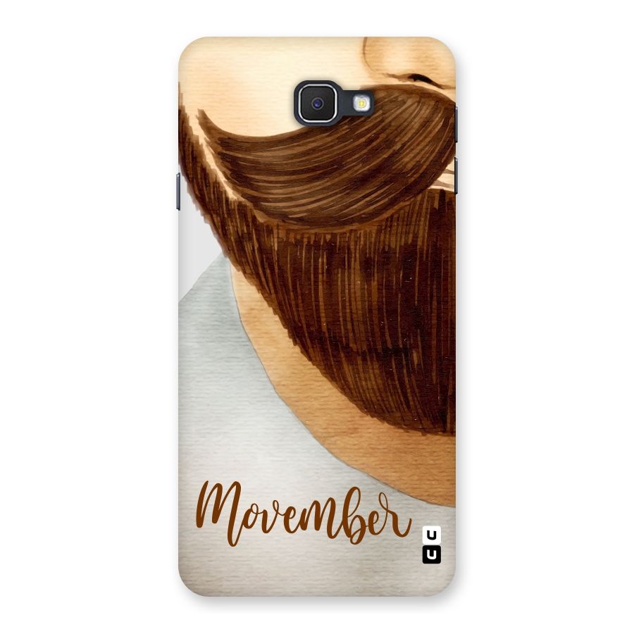 Movember Moustache Back Case for Samsung Galaxy J7 Prime