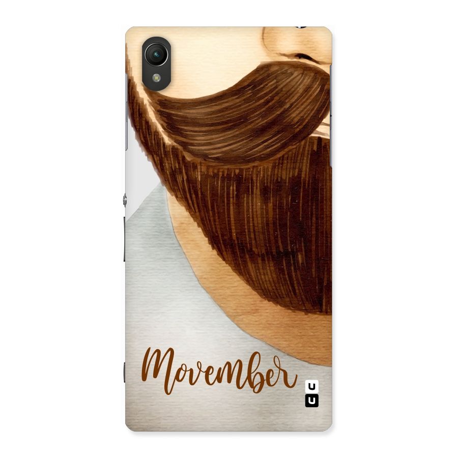 Movember Moustache Back Case for Sony Xperia Z1
