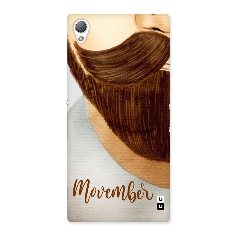 Movember Moustache Back Case for Sony Xperia Z3