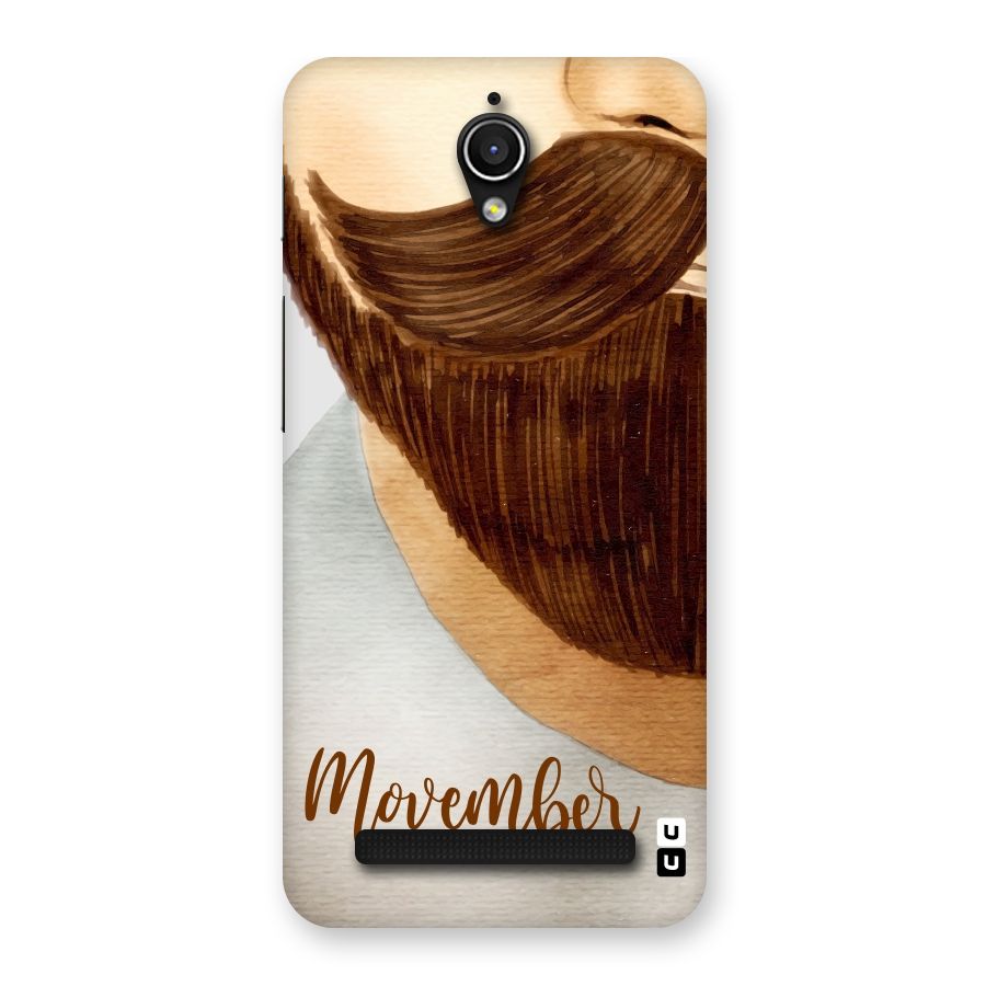 Movember Moustache Back Case for Zenfone Go