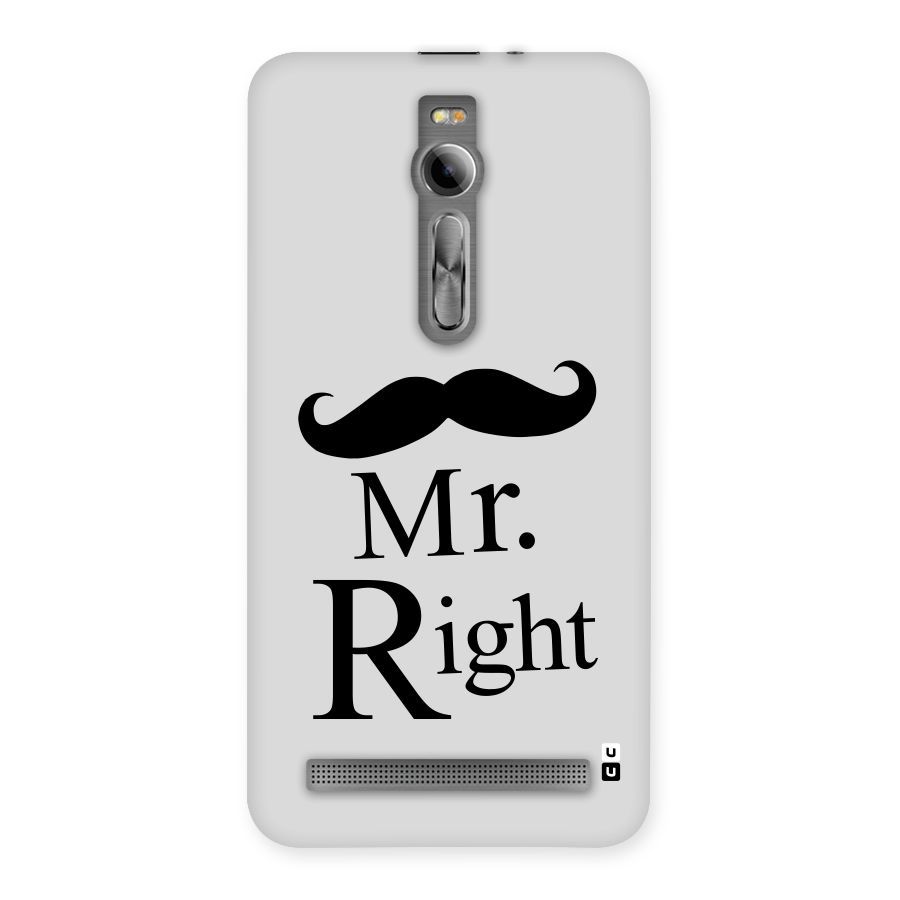 Mr. Right. Back Case for Asus Zenfone 2