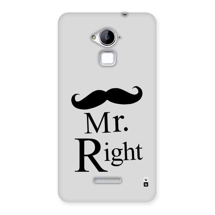 Mr. Right. Back Case for Coolpad Note 3