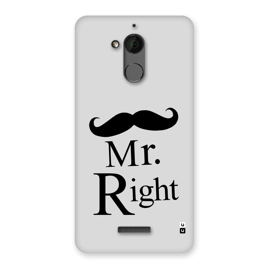 Mr. Right. Back Case for Coolpad Note 5
