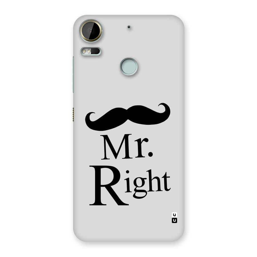 Mr. Right. Back Case for Desire 10 Pro