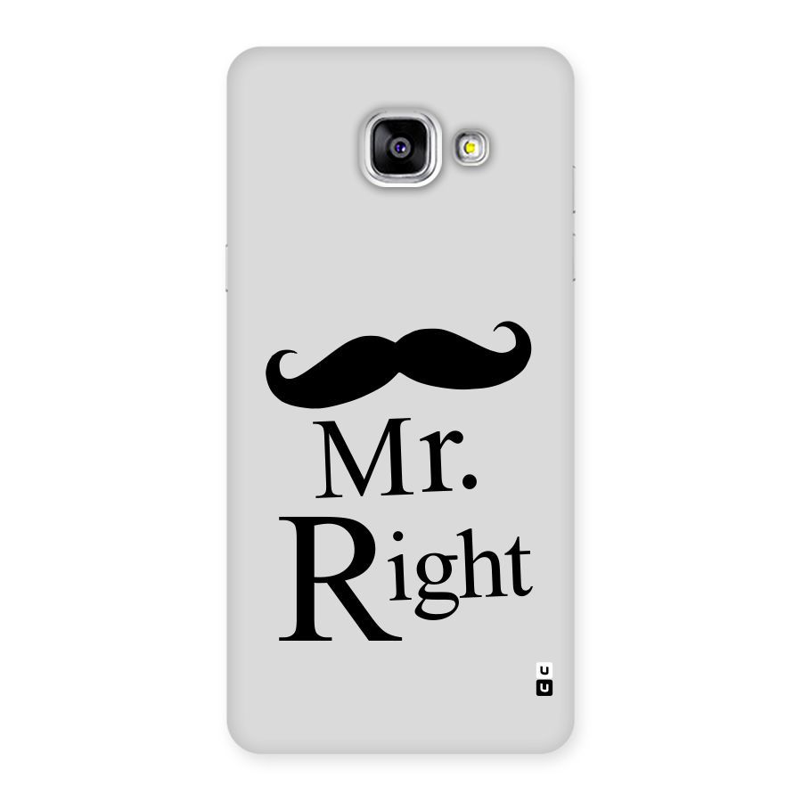 Mr. Right. Back Case for Galaxy A5 2016