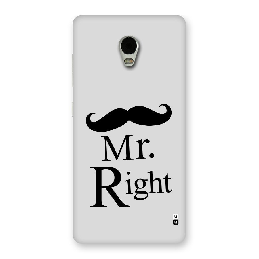 Mr. Right. Back Case for Lenovo Vibe P1