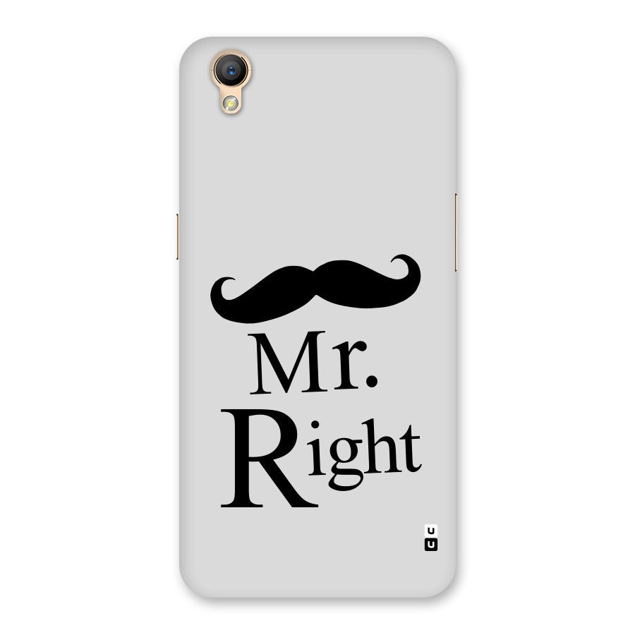 Mr. Right. Back Case for Oppo A37