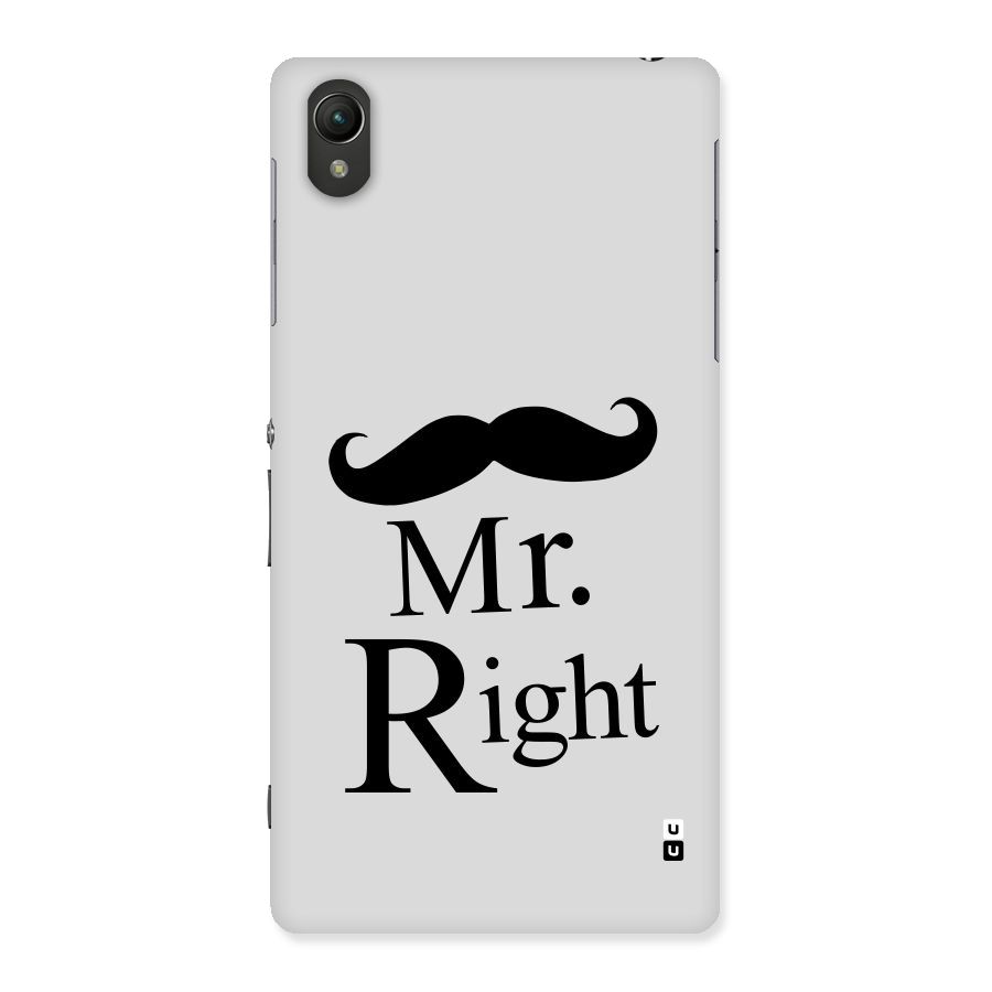 Mr. Right. Back Case for Sony Xperia Z2