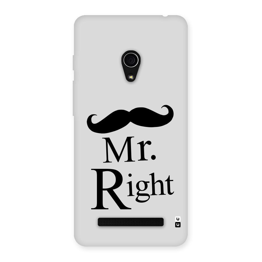 Mr. Right. Back Case for Zenfone 5