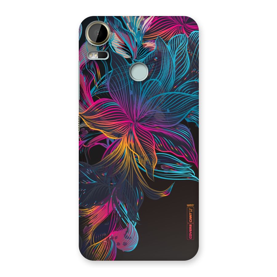 Multi-Colour Flowers Back Case for Desire 10 Pro