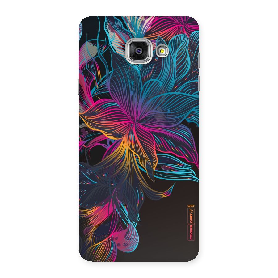 Multi-Colour Flowers Back Case for Galaxy A7 2016