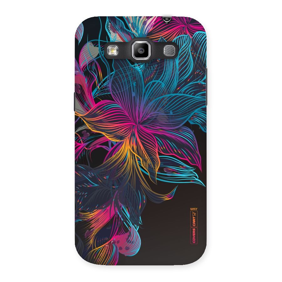 Multi-Colour Flowers Back Case for Galaxy Grand Quattro