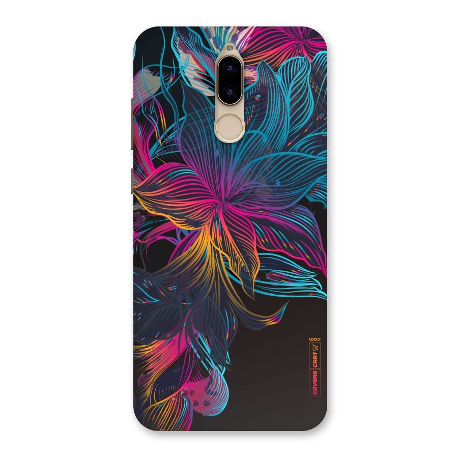 Multi-Colour Flowers Back Case for Honor 9i