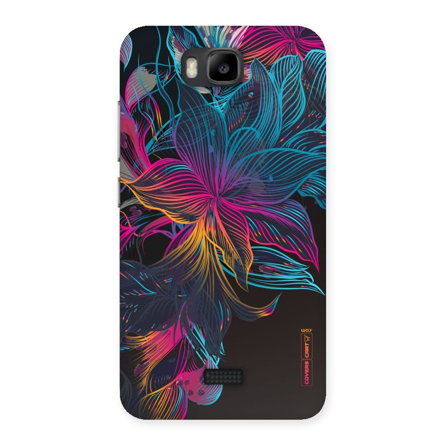 Multi-Colour Flowers Back Case for Honor Bee